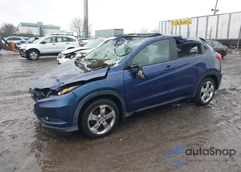 2017 Honda Hr-V Ex из США, поврежденный, VIN 3CZRU6H55HM701358